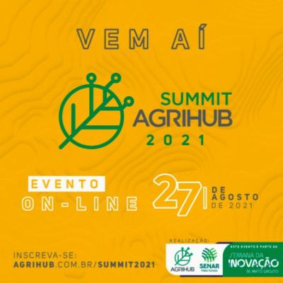 Summit AgriHub acontece no dia 27 de Agosto